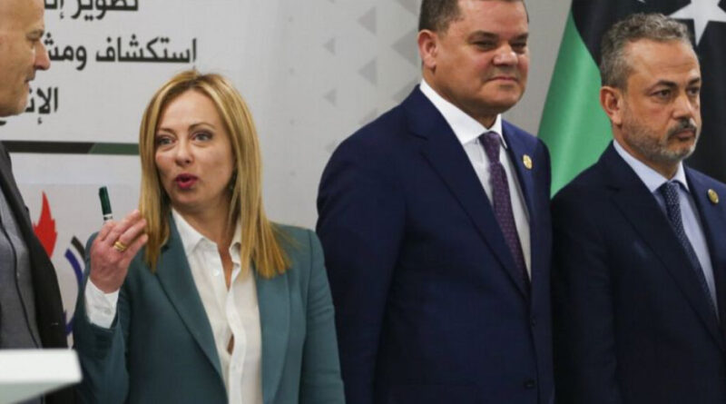 Giorgia Meloni visita Tripoli mentre la Libia firma un accordo di esplorazione del gas da 8 miliardi di dollari con Eni